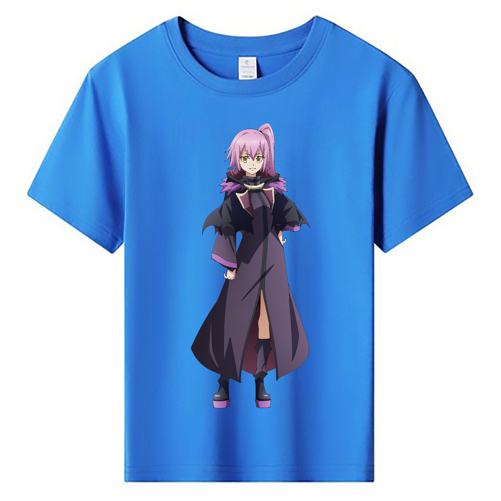 （画像用） 転スラ Regarding Reincarnated to Slime 綿100％キッズTシャツ（フロントプリント）